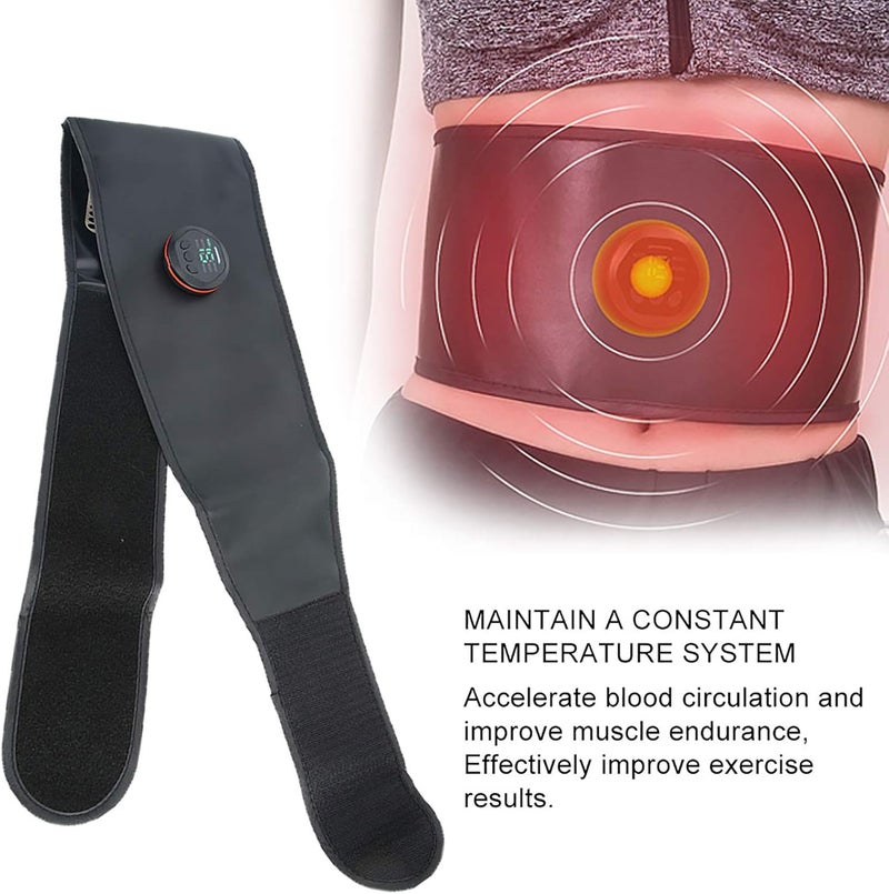 woobles Mens Waist Trainer, Rechargeable Ems Fitness Belt for Men Women Abdominal Work out Abs Workout Equipment(belt) - Image 4